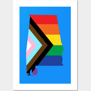 Alabama Progress Pride Posters and Art